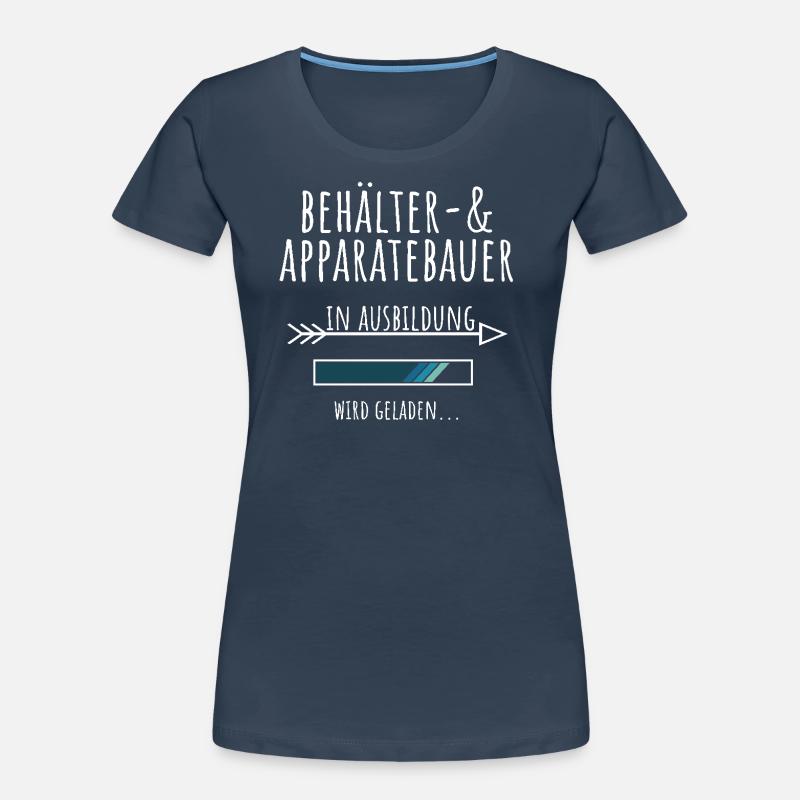 Behälter und Apparatebauer Ausbildung Beruf Frauen Premium Bio T-Shirt