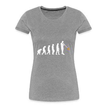Glassbläser Glasschmied Glassformer - Frauen Premium Bio T-Shirt - Navy - Vorne - Mia (176cm)