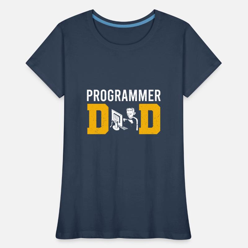Programmierer Programmierung Informatik Computer Frauen Premium Bio T-Shirt