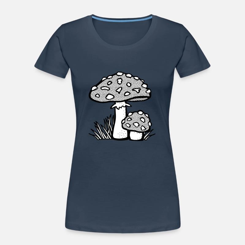 champignons champignons vegetables113 veggie veggie champignons T-shirt bio Premium Femme