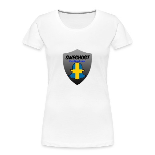 Sweghost t-shirt - Ekologisk premium-T-shirt dam