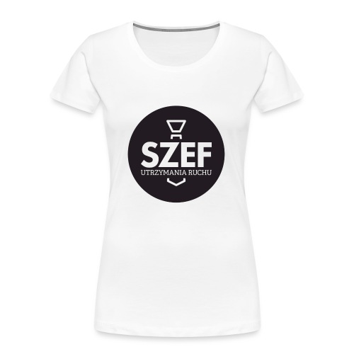 Logo-szef-utrzymania-ruchu_ok_net_black - Ekologiczna koszulka damska Premium