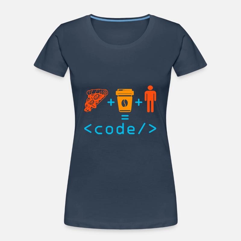 Programmierer Programmierer Computer Nerd Geek Codierung Lustig Frauen Premium Bio T-Shirt