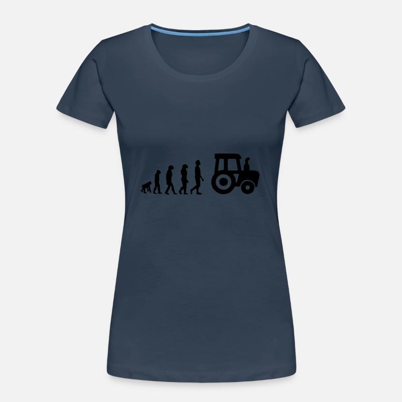 evolution tractor Women's Premium Organic T-Shirt