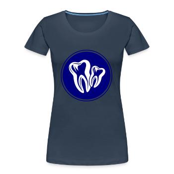 Zahn Dental Zahnarzt Icon - Frauen Premium Bio T-Shirt -  - Vorne - Mia (176cm)