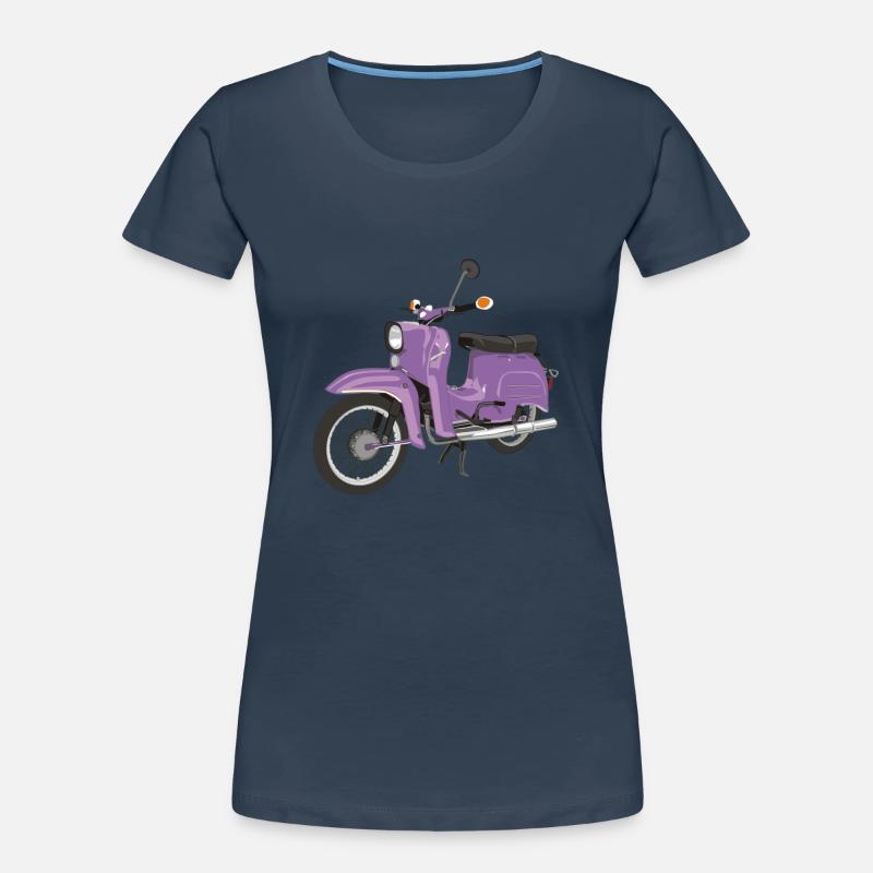 Avalez dans le lilas T-shirt bio Premium Femme