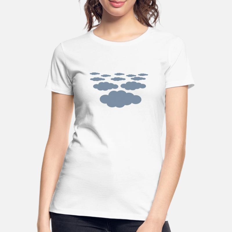 Clouds Women's Premium Organic T-Shirt