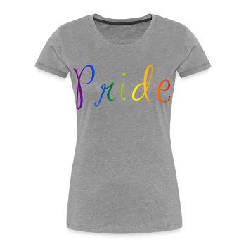 Trage deinen Stolz - Frauen Premium Bio T-Shirt -  - Vorne - Mia (176cm)