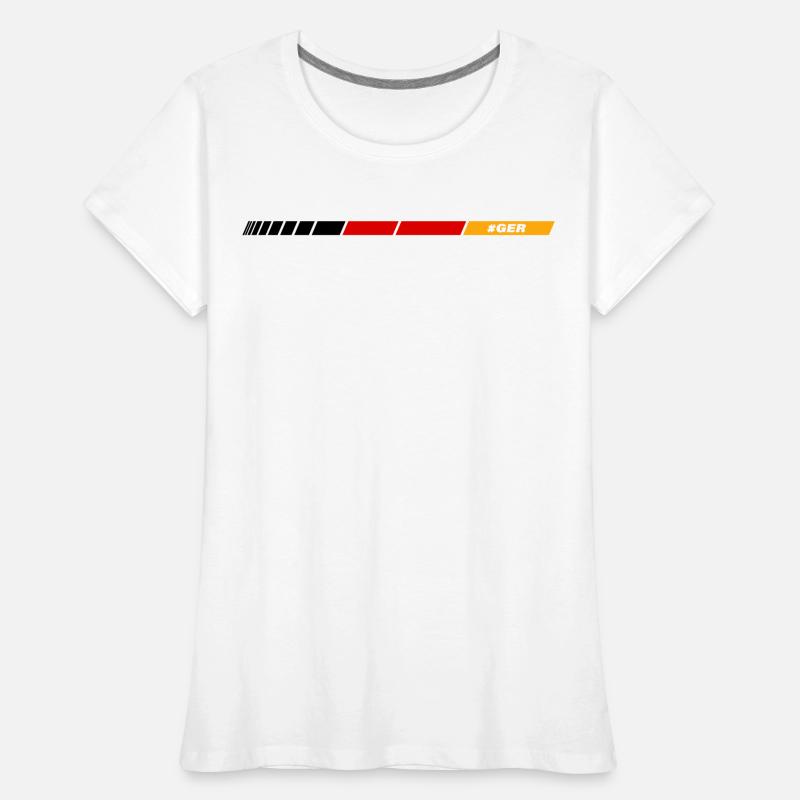 #GER T-shirt bio Premium Femme