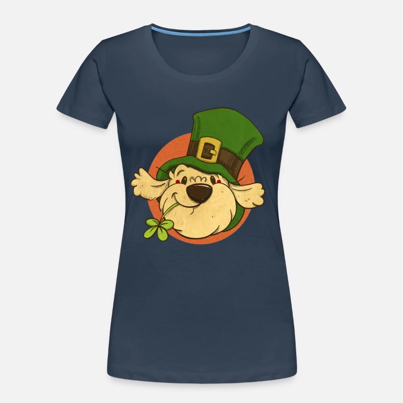 cockapoo thor st patrick's day Women's Premium Organic T-Shirt