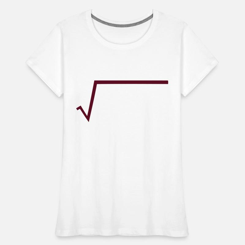 Math - Root - Radical Women's Premium Organic T-Shirt