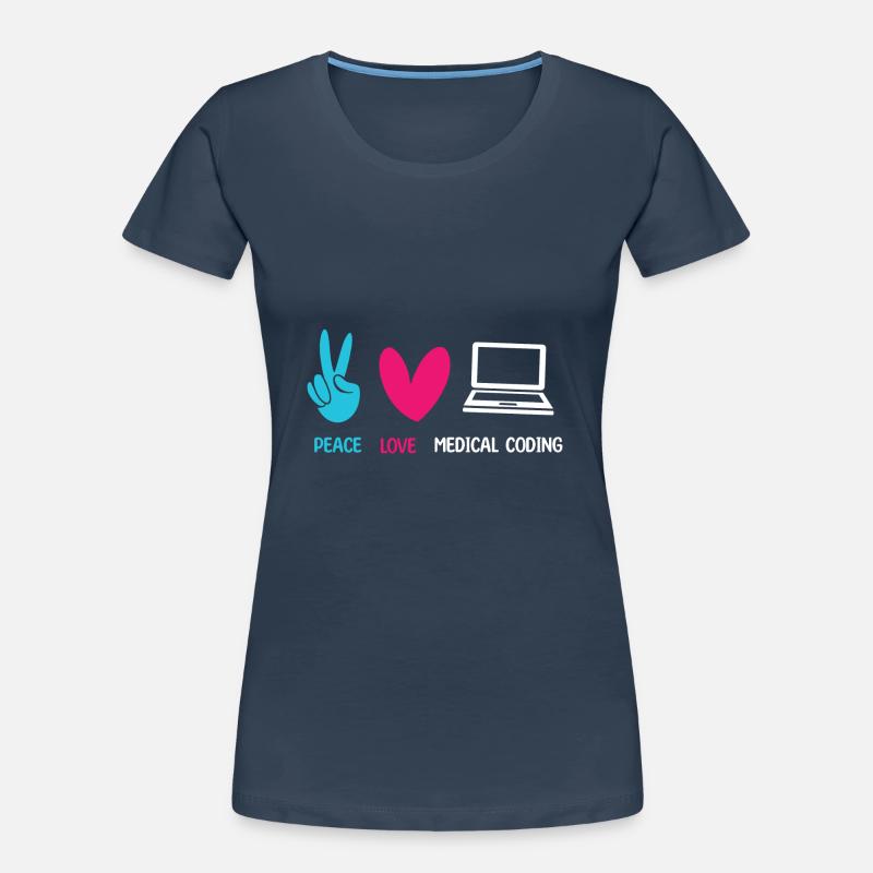 Medical Coder Coding Specialist Women's Premium Organic T-Shirt