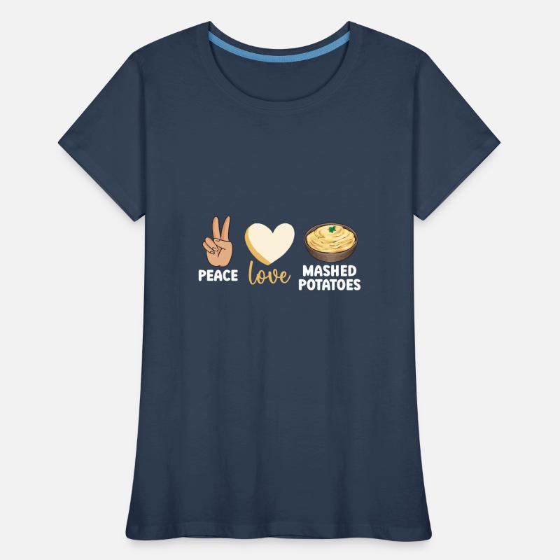 Mashed potatoes Mashed potatoes Women's Premium Organic T-Shirt