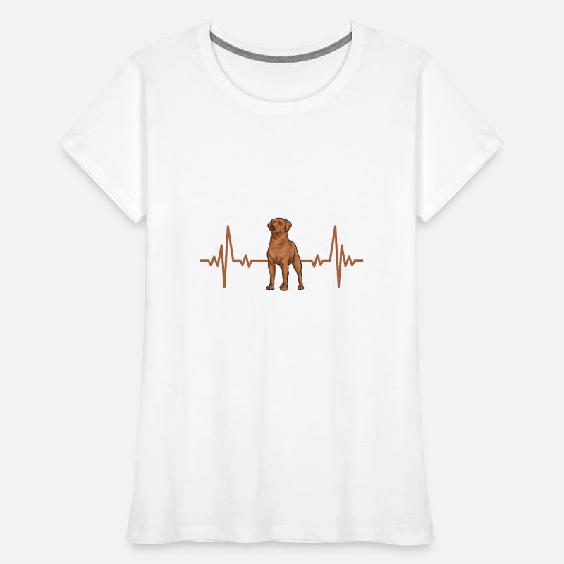Fuchsroter Labrador Retriever Fox Red Labrador Frauen Premium Bio T-Shirt