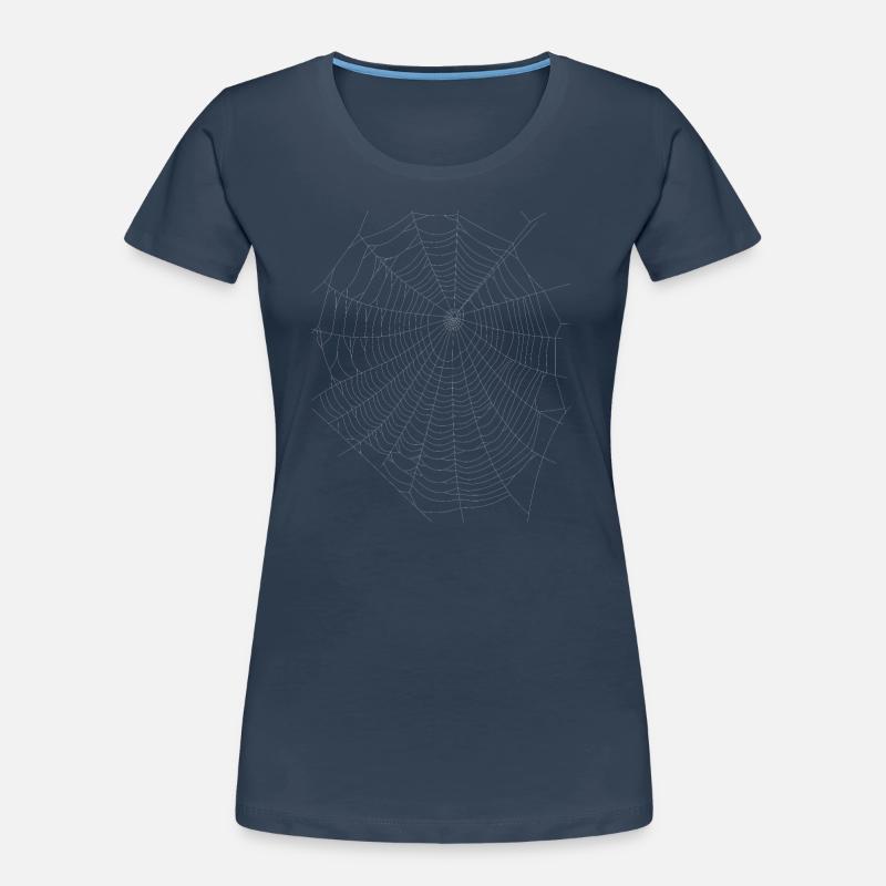 Spider Web Network Halloween Web Women's Premium Organic T-Shirt