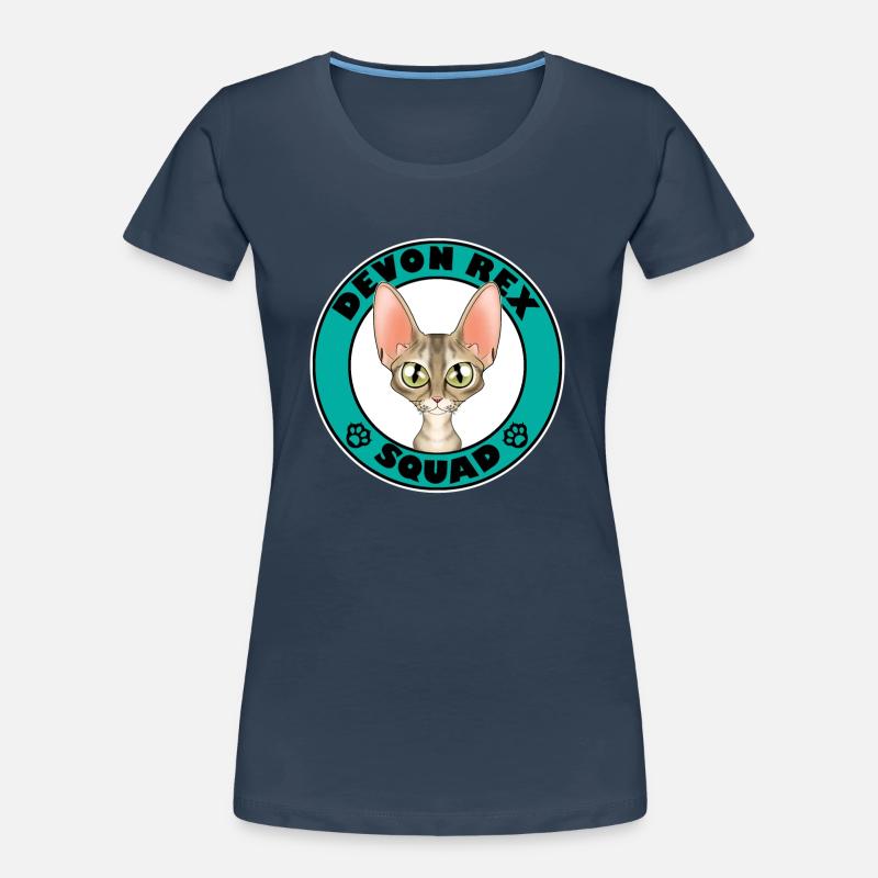 Devon Rex Squad I Cat Lover I Devon Rex Cat Women's Premium Organic T-Shirt