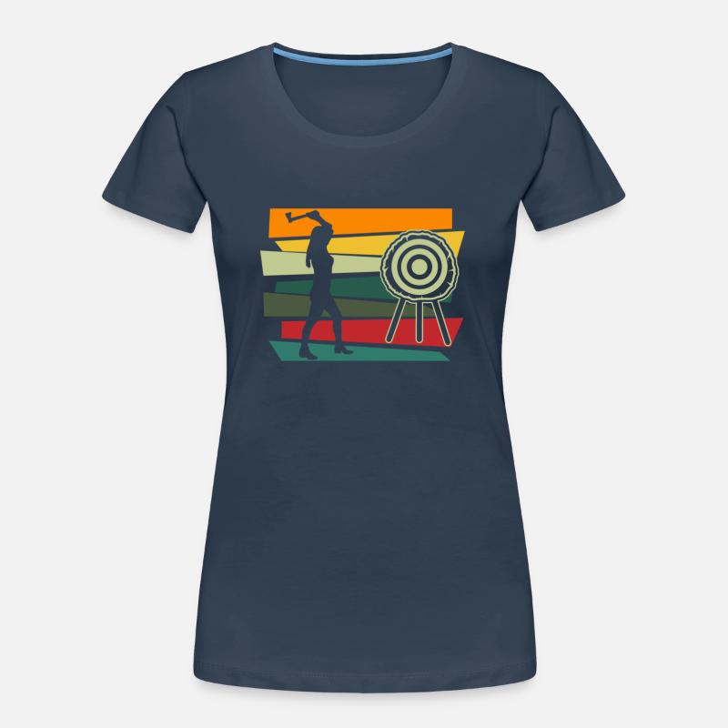 Axe Throw Axe Thrower Axe Axe Gift Women's Premium Organic T-Shirt