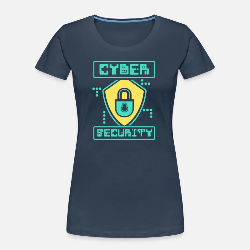 Cybersécurité Hack Hacker Sécurité informatique Hacking T-shirt bio Premium Femme