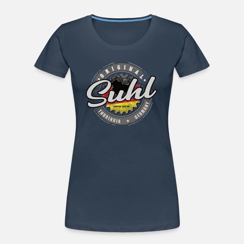 Original Germany Thuringia Suhl Thuringian Forest Women's Premium Organic T-Shirt