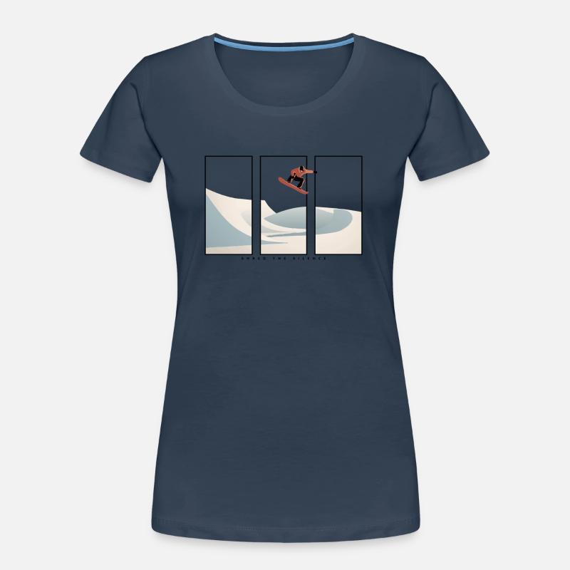 Déchiquetez le silence T-shirt bio Premium Femme