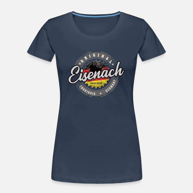 Original Germany Thuringia Eisenach Thuringian Forest Women's Premium Organic T-Shirt