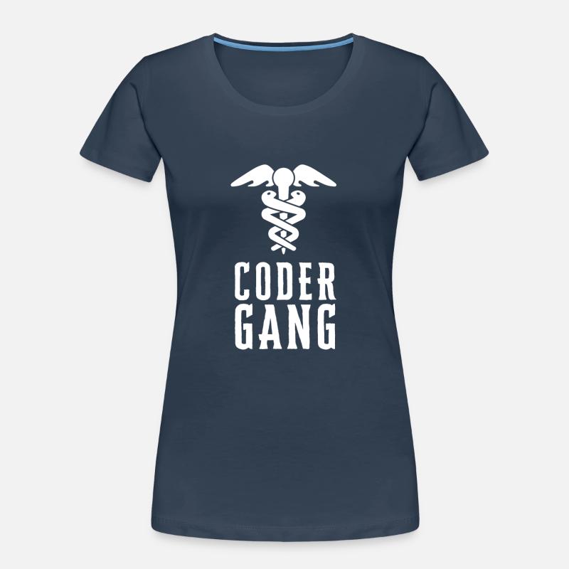 Medical Coder Coding VA Nurse And Clinical Coding Women's Premium Organic T-Shirt