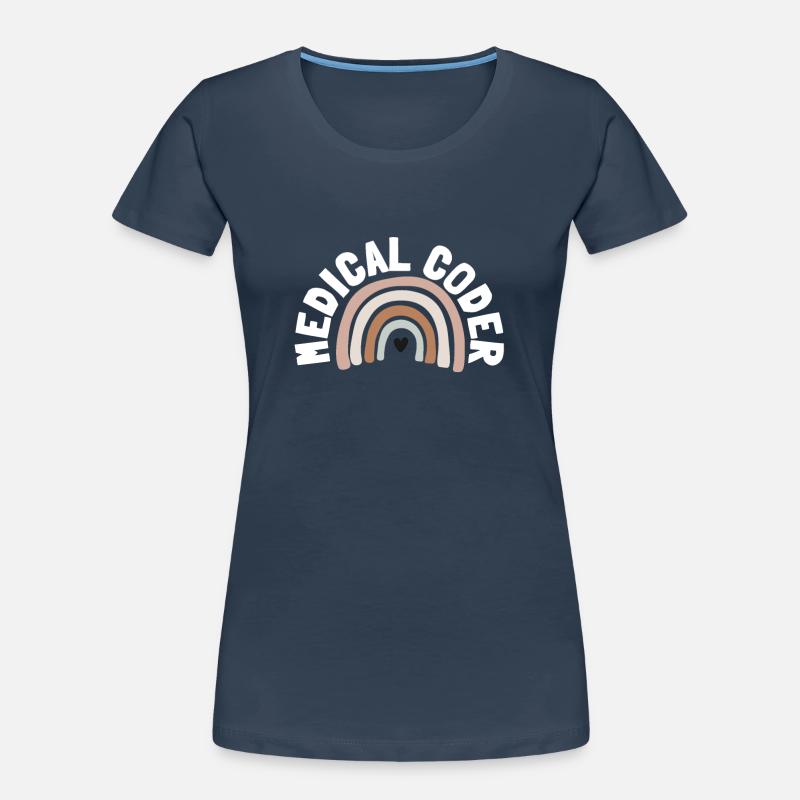 Medical Coder Coding VA Nurse And Clinical Coding Women's Premium Organic T-Shirt