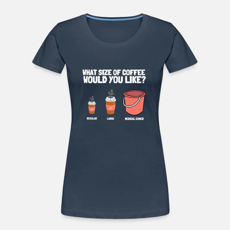 Medical Coder Coding VA Nurse And Clinical Coding Women's Premium Organic T-Shirt