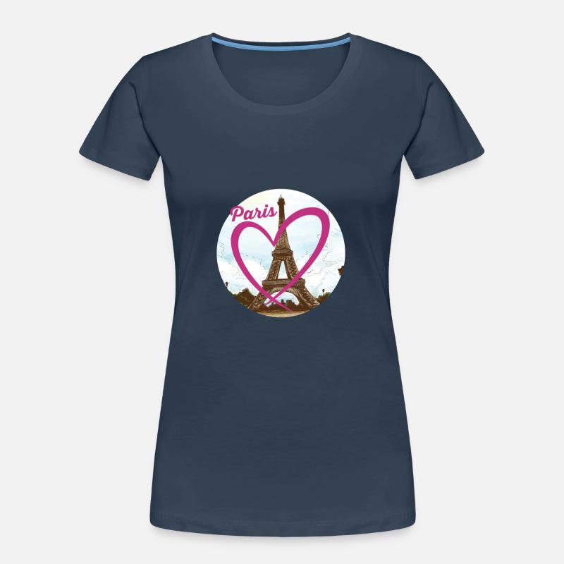 Paris T-shirt bio Premium Femme