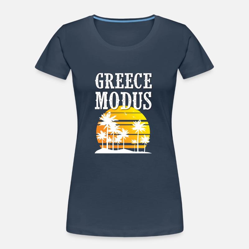 Mode Grèce T-shirt bio Premium Femme