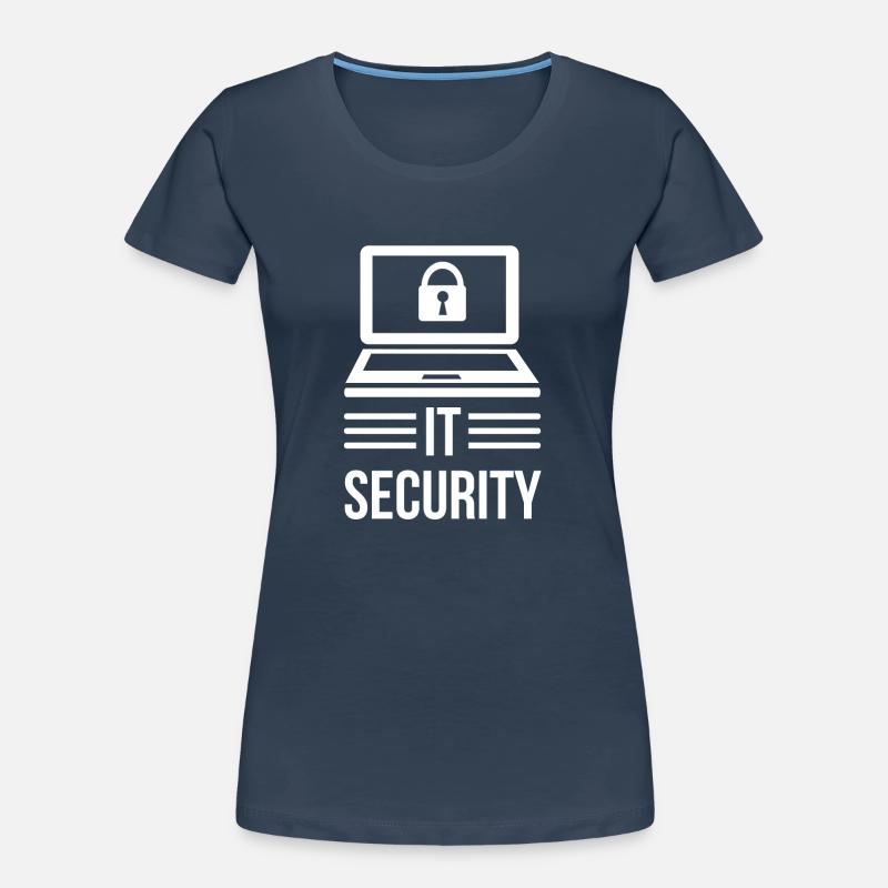 Informatique Sécurité Hacking Hacker Cybersécurité Hack T-shirt bio Premium Femme