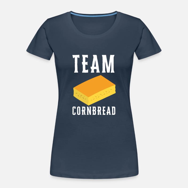 Cornbread Baking Cornmeal Muffins Batter Bread Women's Premium Organic T-Shirt