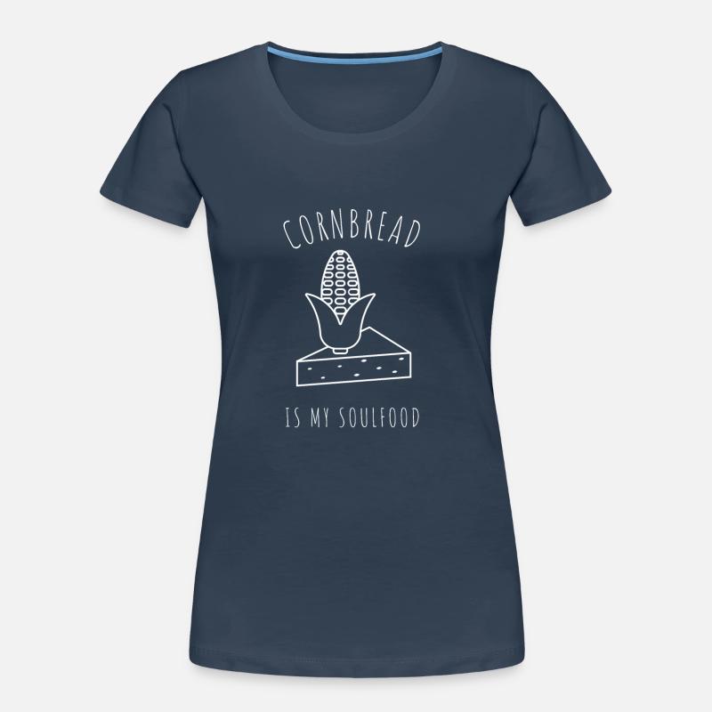 Cornbread Baking Cornmeal Muffins Batter Bread Women's Premium Organic T-Shirt