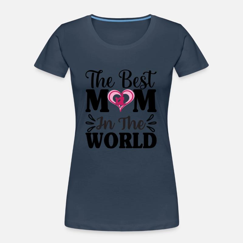 Die beste Mutter der Welt Frauen Premium Bio T-Shirt