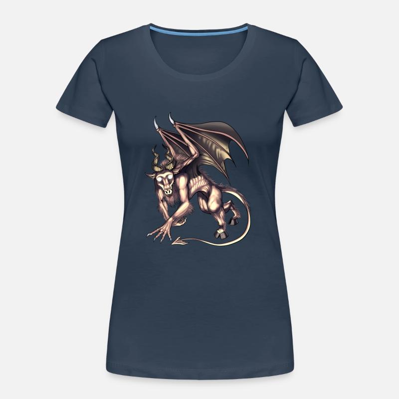 Jersey Devil Cryptid Creature Women's Premium Organic T-Shirt