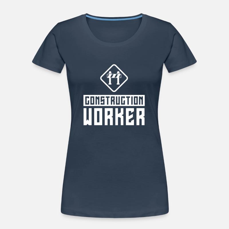 Construction Worker Construction Teamwork Construction Site Team Women's Premium Organic T-Shirt