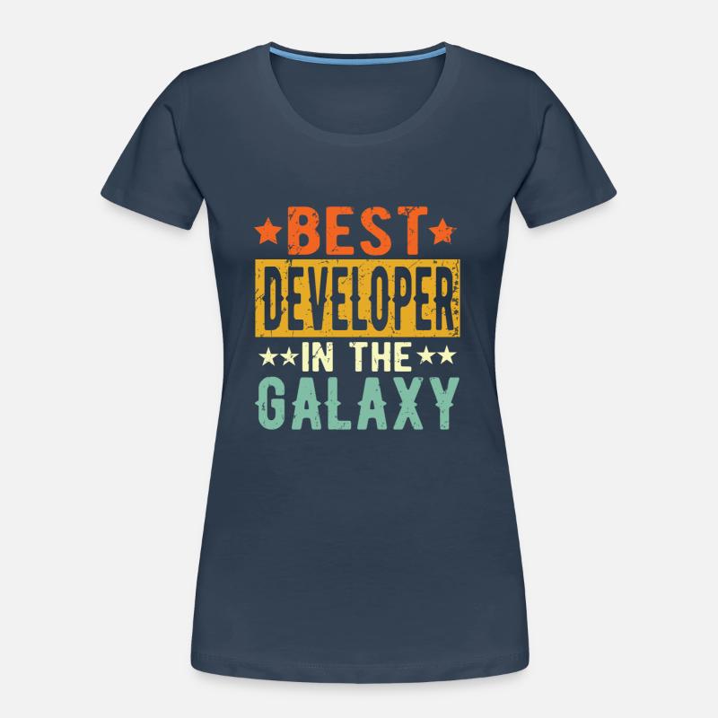 Best Developer ever Developer Gift Women's Premium Organic T-Shirt