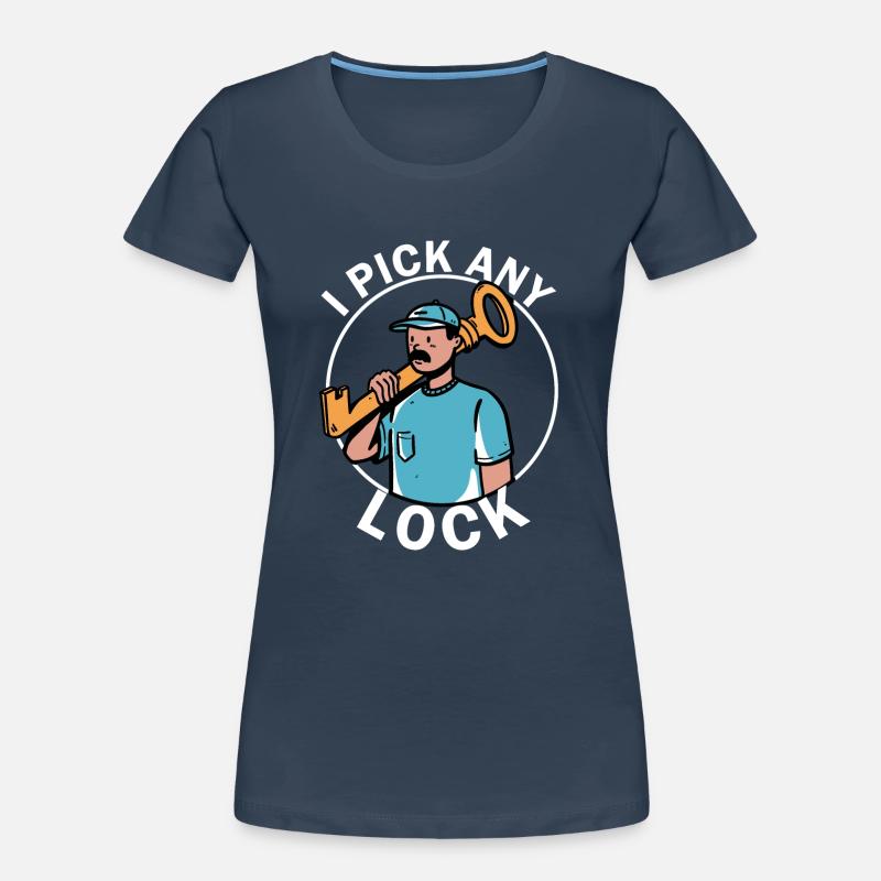 Locksmith security technology Women's Premium Organic T-Shirt
