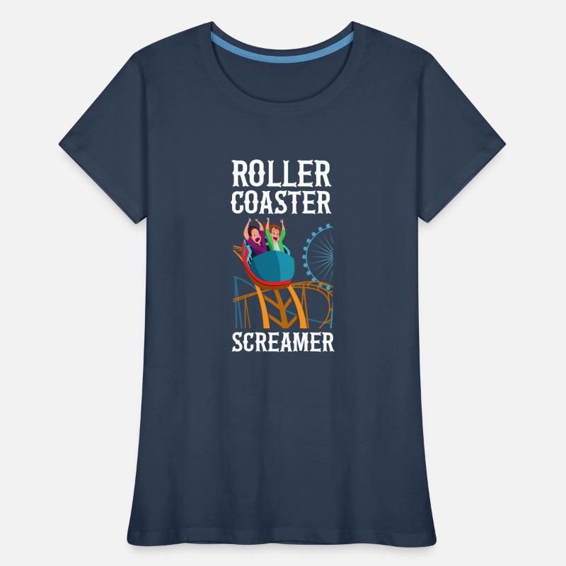 Roller Coaster Roller Coaster T-shirt bio Premium Femme