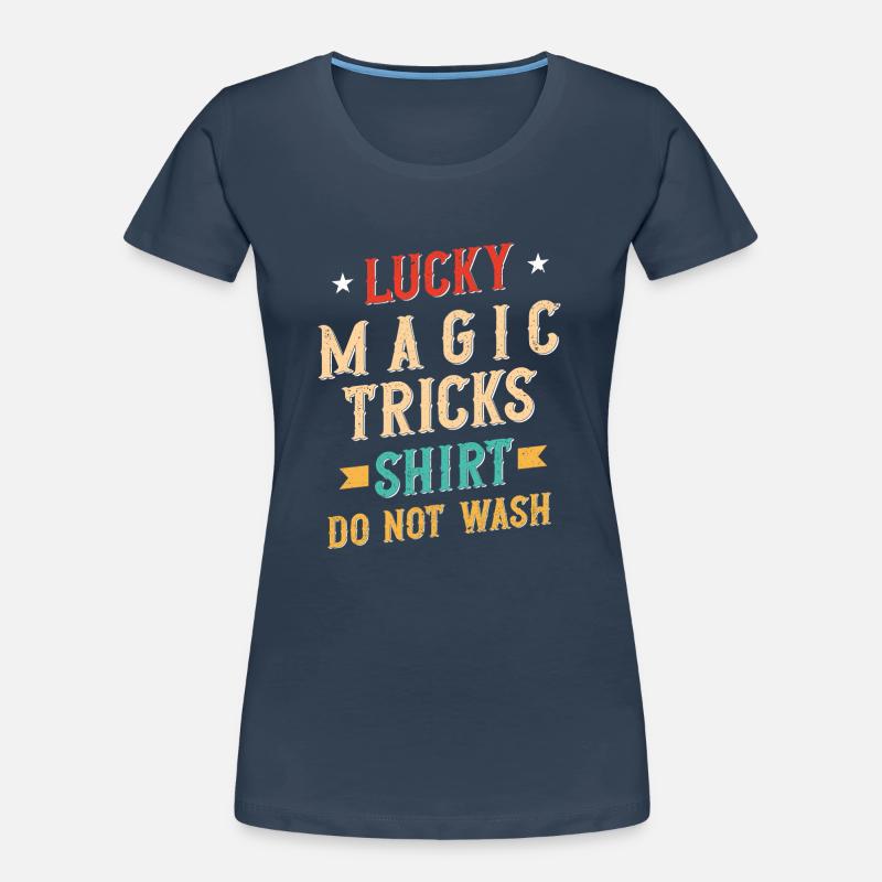 Magicien Party Magic Tricks Performer Magicien T-shirt bio Premium Femme
