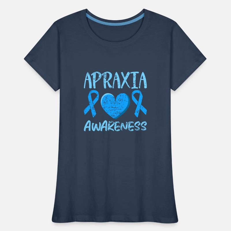 Sprache Apraxia Bewusstsein Ich mache Apraxia der Sprache Frauen Premium Bio T-Shirt
