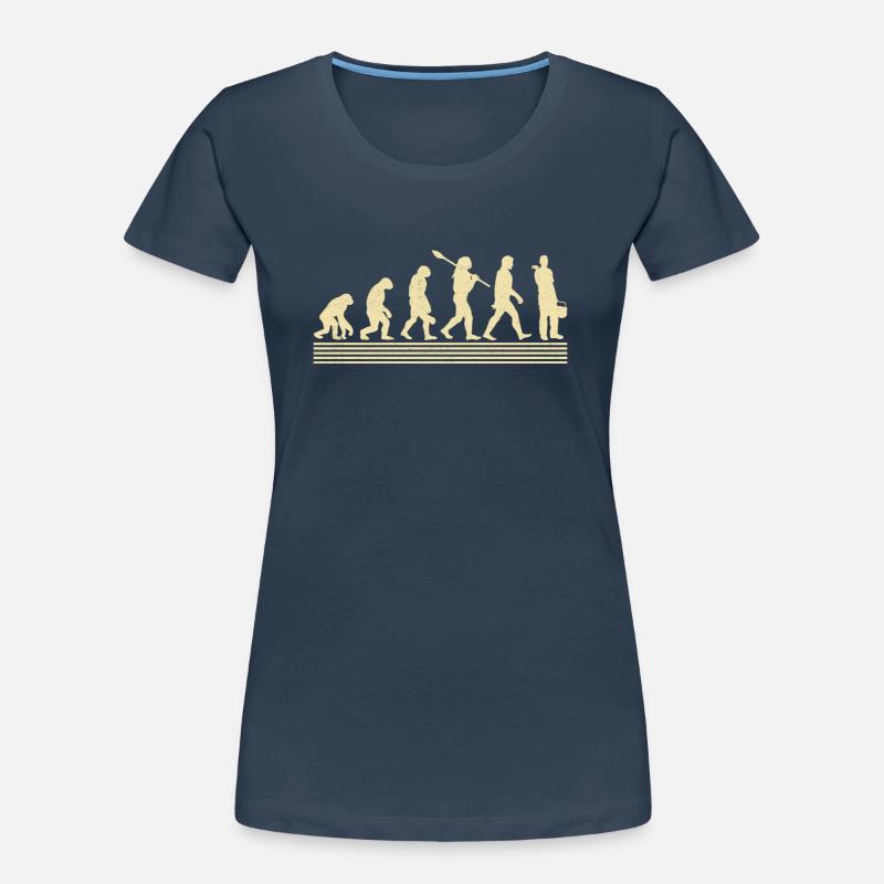 Évolution de la plomberie T-shirt bio Premium Femme