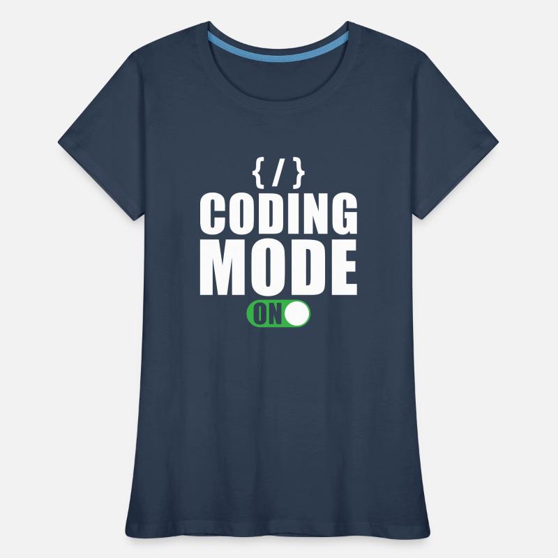 Cadeau de programmeur développeur codeur T-shirt bio Premium Femme