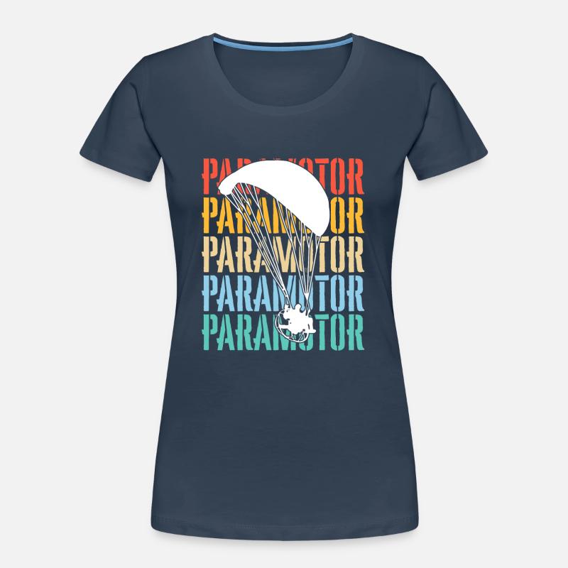 Paramotoring Paramotor Women's Premium Organic T-Shirt