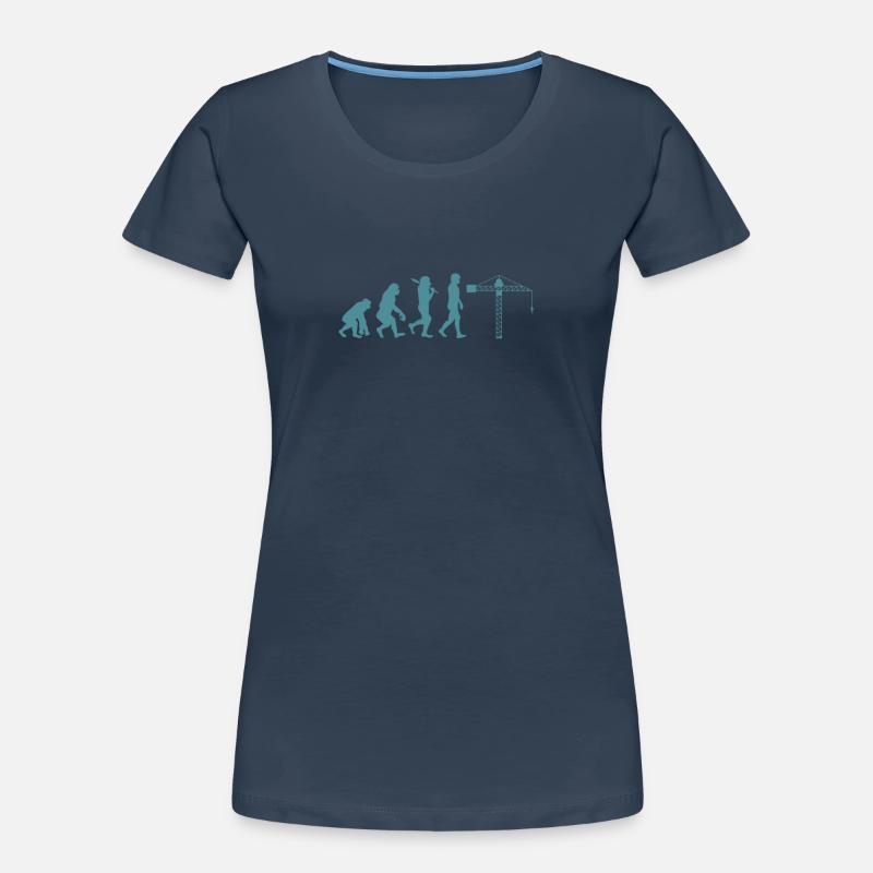Évolution du grutier T-shirt bio Premium Femme