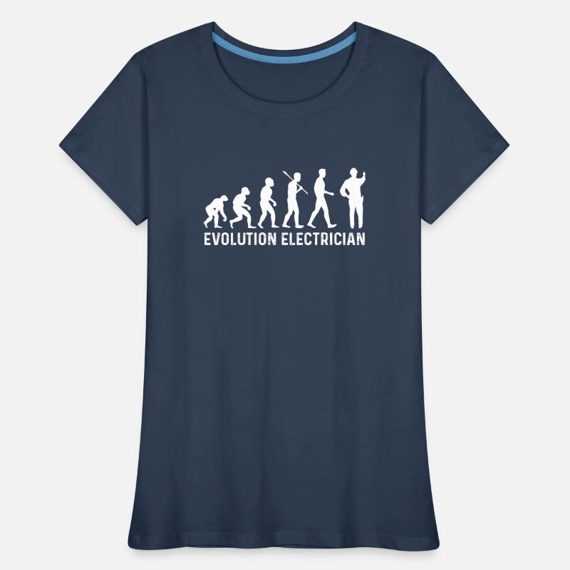 Electrician Electrical Engineer Electronics Technician Sarcasm Women's Premium Organic T-Shirt