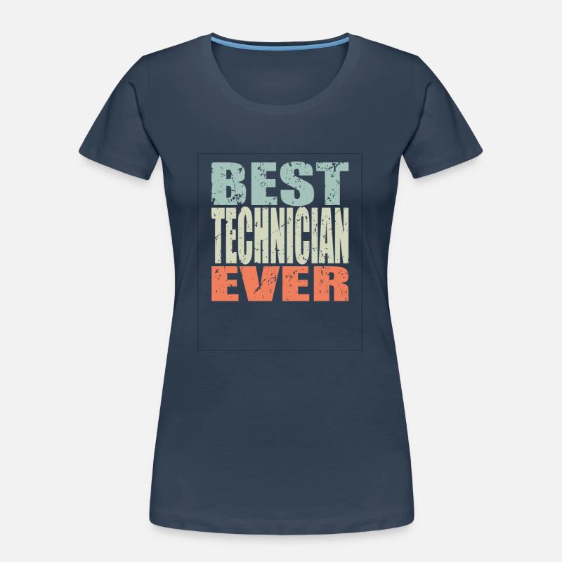 Best Techniker ever Techniker Geschenk Frauen Premium Bio T-Shirt