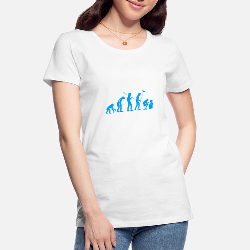 Software Engineers Programmer Coding Desk Frauen Premium Bio T-Shirt