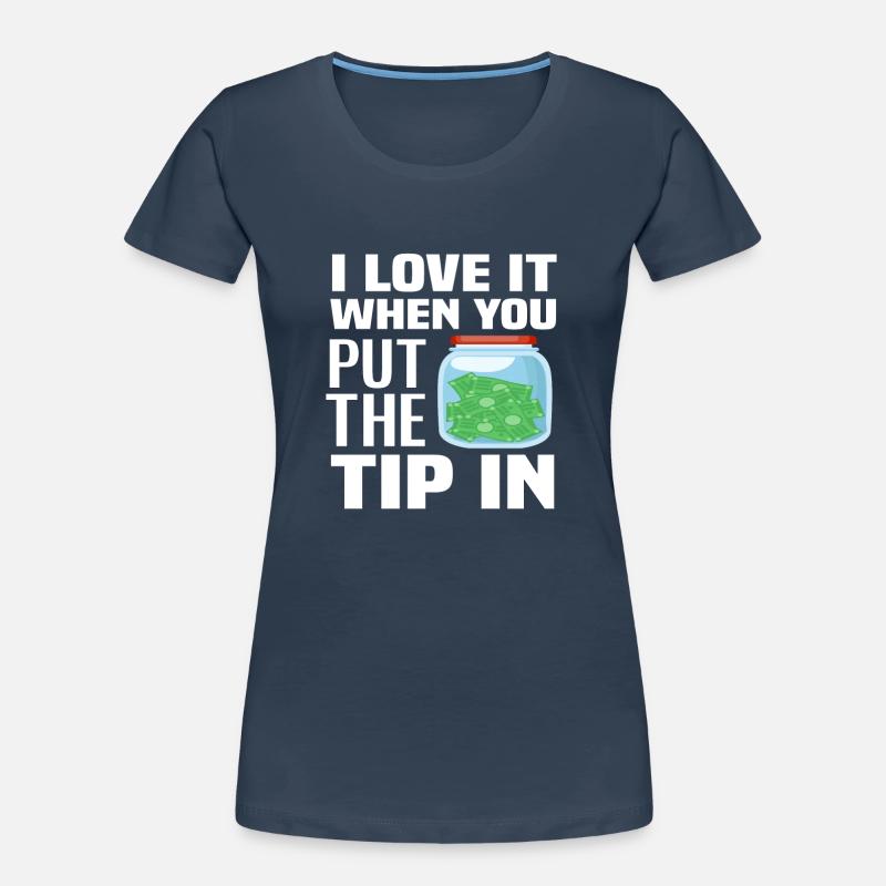 Bartender Tip Waiter Gift Women's Premium Organic T-Shirt