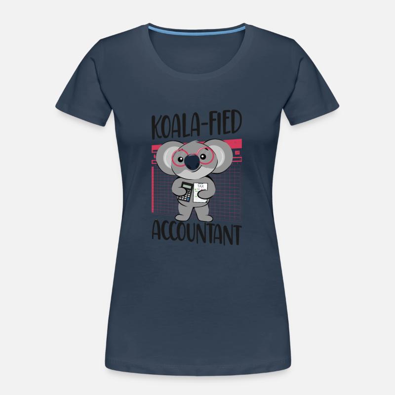 Comptable Comptable Comptable Comptabilité T-shirt bio Premium Femme